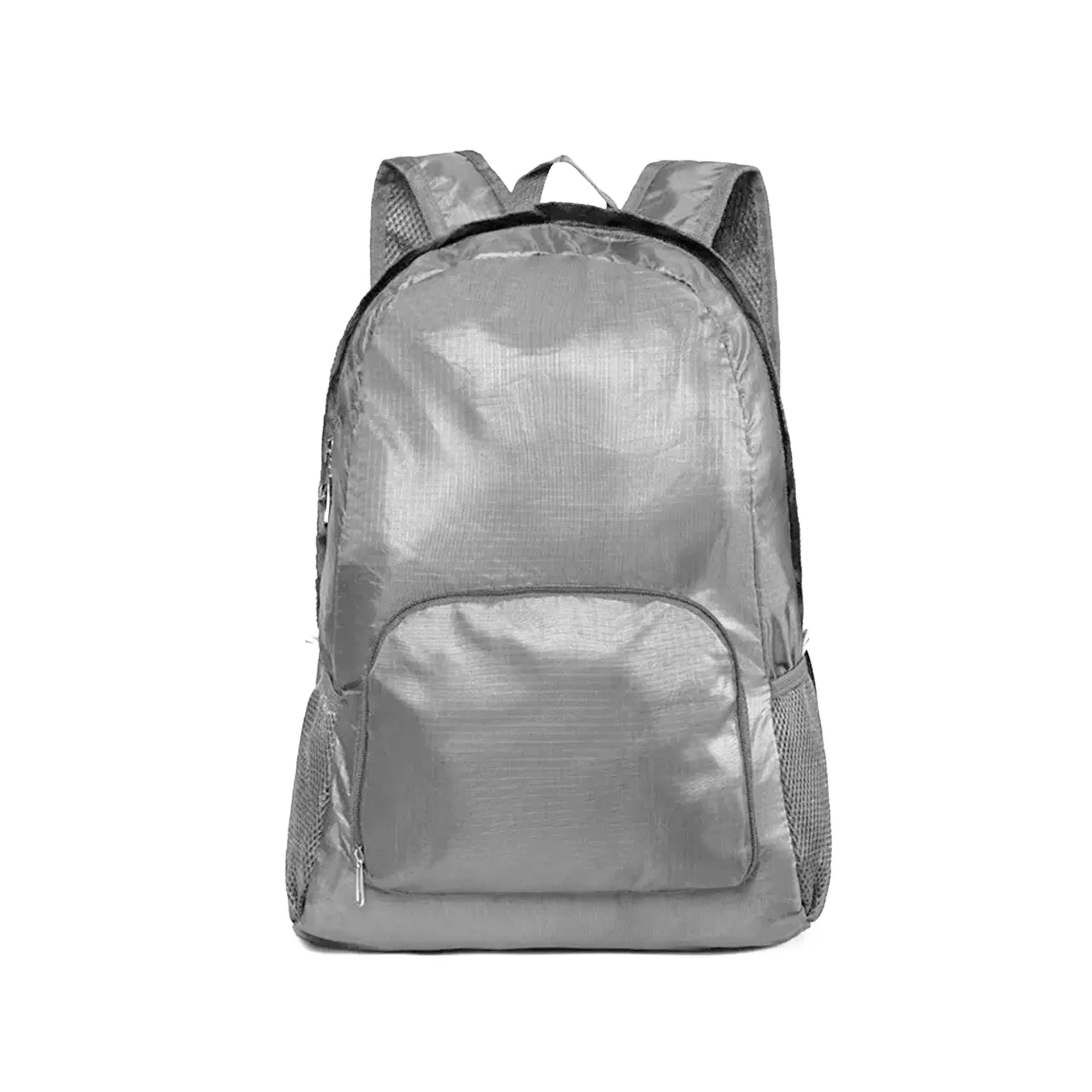 Polyester Backpack With Zipper Closure